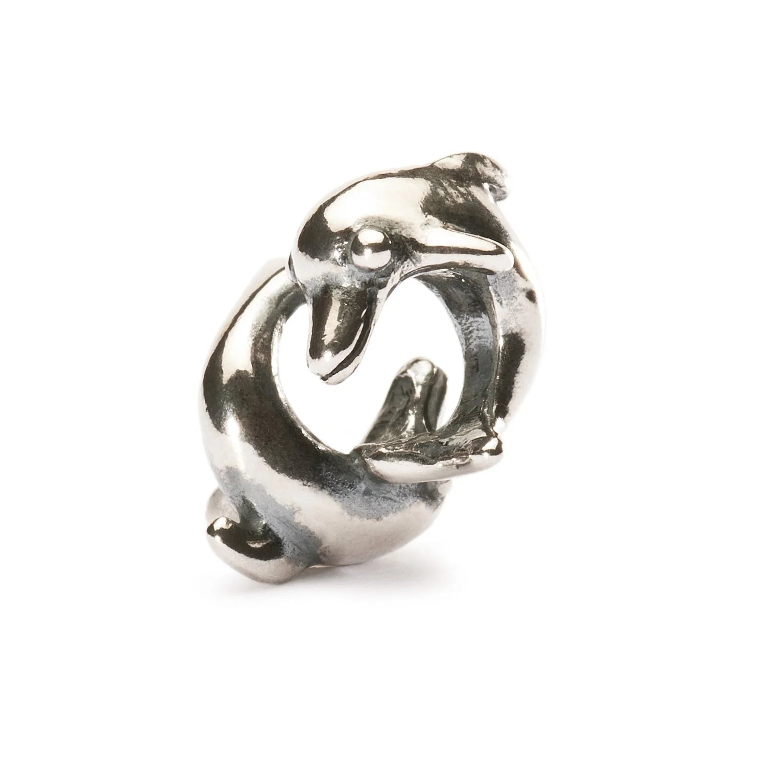 Trollbeads - Playing Dolphins / Höfrungar að leika sér. Alvöru vinir synda saman í gegnum súrt og sætt.  Ófeigur gullsmiðja.  ofeigur.is