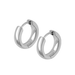 Titanium - Hoop earrings - Polished from Zeezen - ofeigur.is
