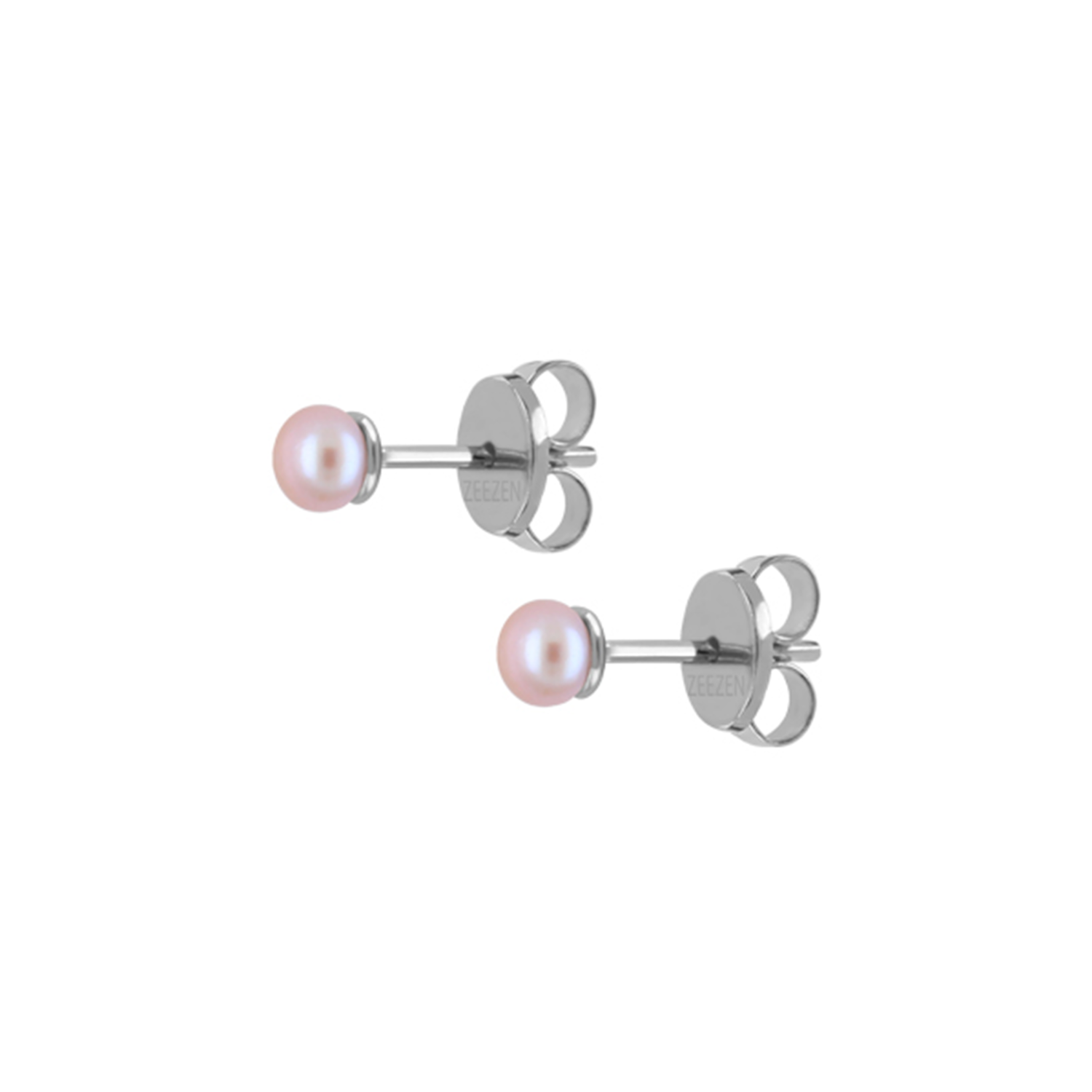 Carefully created by Zeezen, these Titanium Stud Earrings boast a lovely Pink Button Freshwater Pearl measuring 4-4.5mm. Embrace unparalleled sophistication and excellence with this exquisite item - ofeigur.is