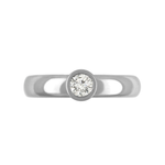 The Titan ring contains a 0.23ct diamond with a TW/SI-2(LG) quality grade. It boasts a polished RING PROFILE and has a WIDTH of 4 mm and a HEIGHT of 2.3 mm. Made by Zeezen - ofeigur.is