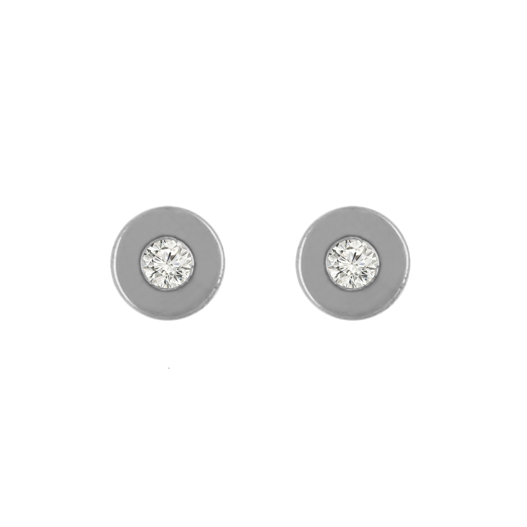 These expertly crafted Titan stud earrings feature 2X 0.015ct. diamond white TW/SI-2(LG) and a polished finish. Made by Zeezen, these earrings exude elegance and sophistication. Experience the brilliance and durability of titanium with a touch of luxury from the stunning diamonds. Ófeigur gullsmiðja, Skólavörðustígur 5, 101 Reykjavík - ofeigur.is