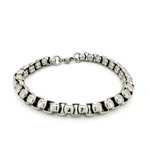 Títaníumarmband úr 7mm þykkri venetian keðju. Fæst aðeins hjá Ófeigur gullsmiðja og á ofeigur.is