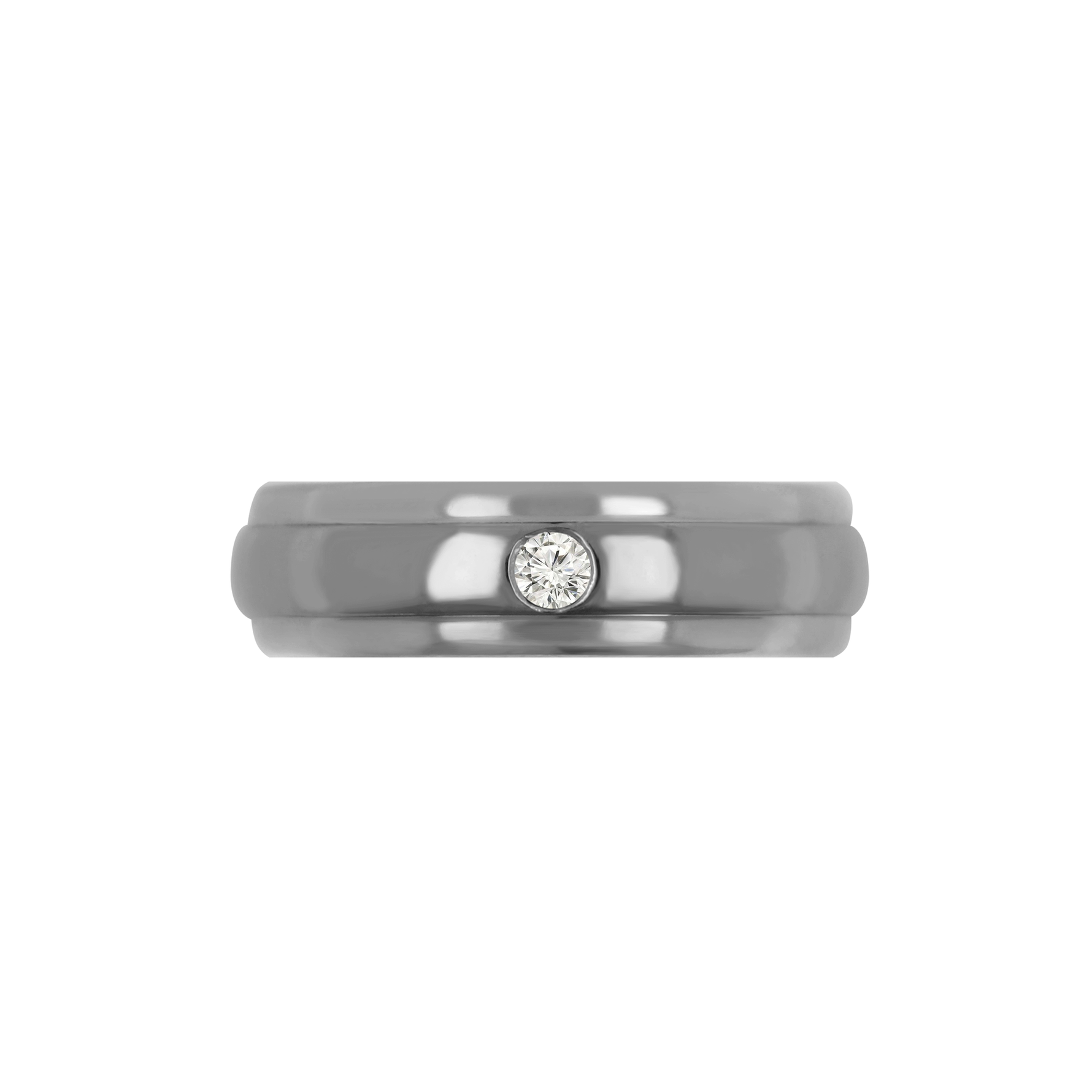 Titan Ring w/ Lab-Grown Diamond - Ófeigur gullsmiðja - ofeigur.is