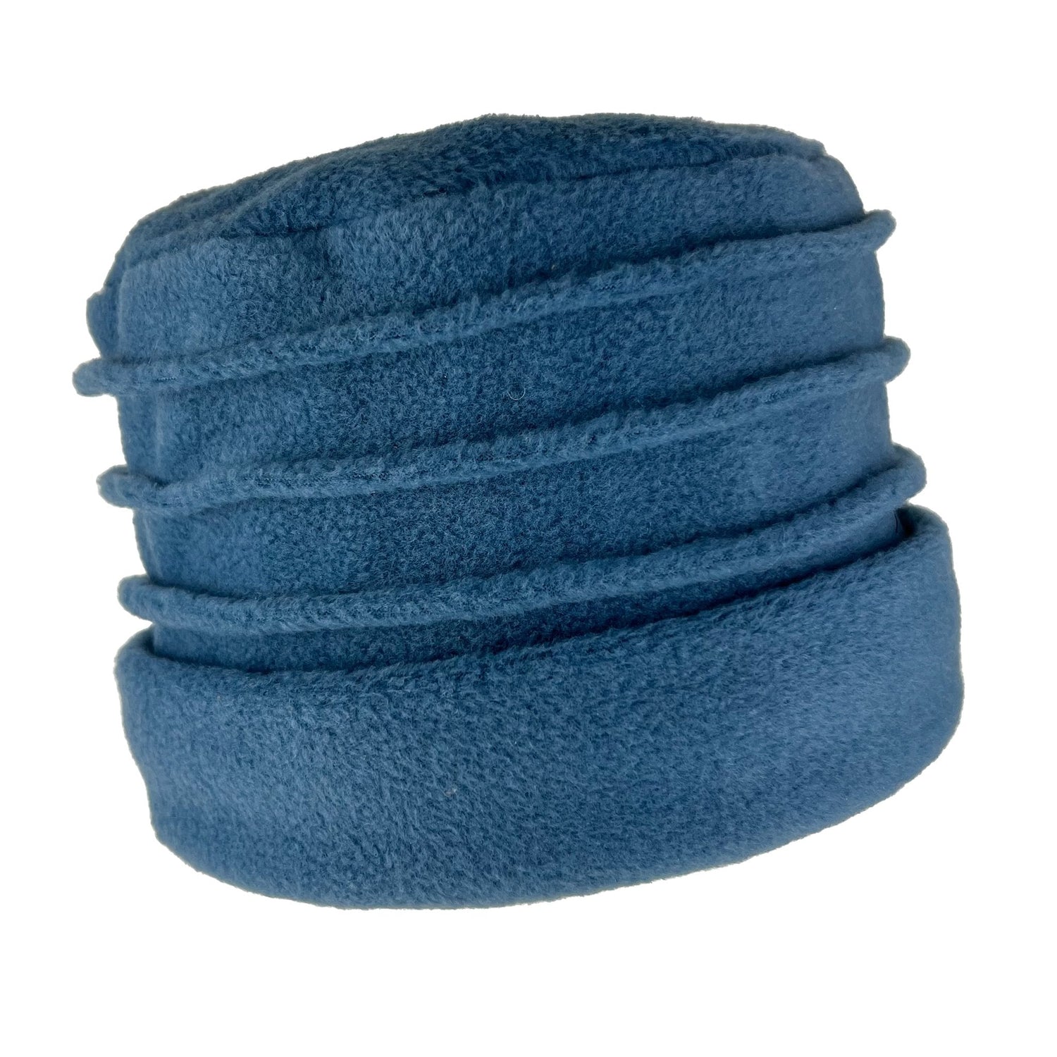 Eva fleece hat - medium dark shade of blue - ofeigur.is