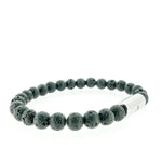 Lava Bracelet 6mm With Titanium Lock - nammi.is