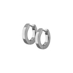 Titanium - Hoop earrings - Shine 