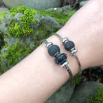 Trollbeads bangle with 2 spacers - nammi.isÓfeigur