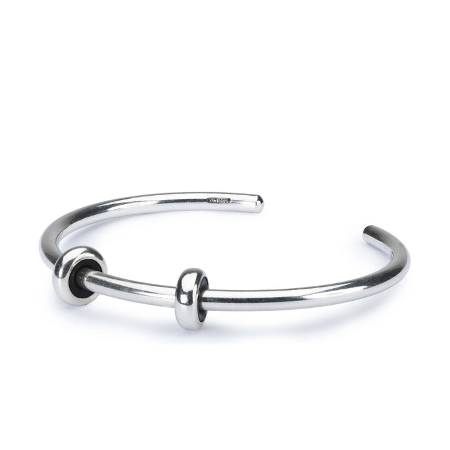 Trollbeads bangle with 2 spacers - nammi.isÓfeigur