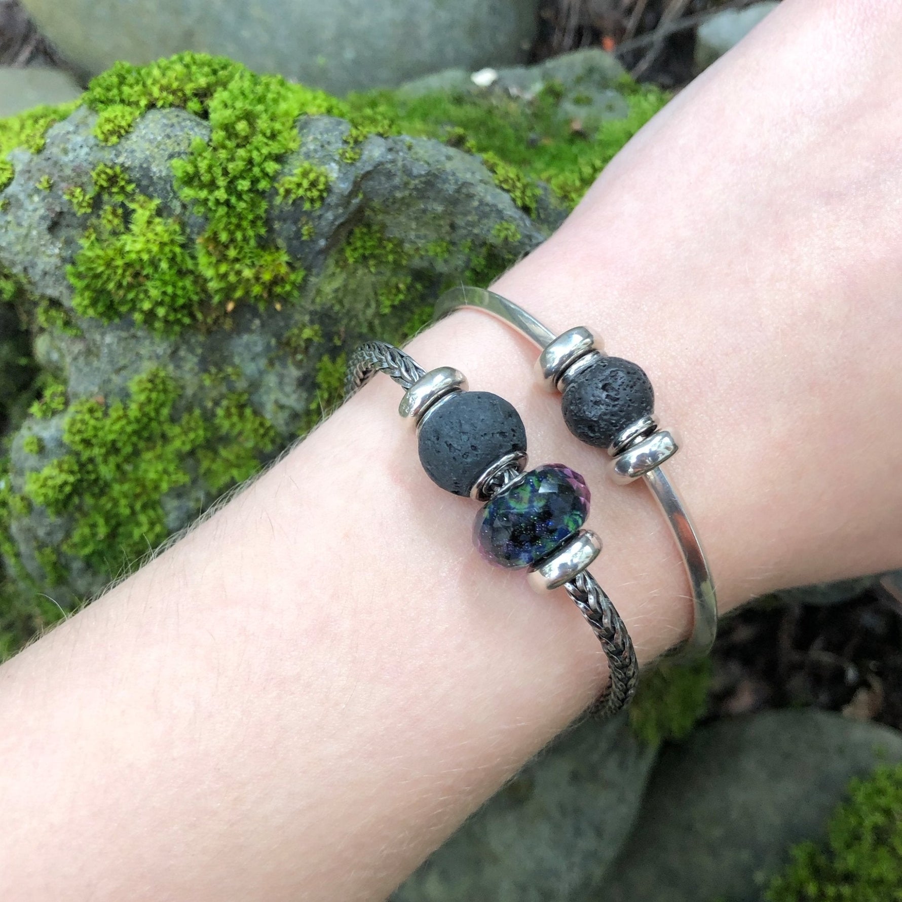 Trollbeads - Silver Bracelet With Flower Lock - nammi.isÓfeigur